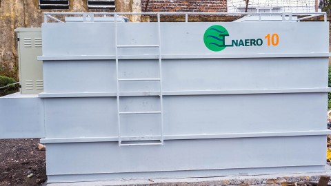 Lắp đặt hệ thống xử lý nước thải Inaero cho Công ty Cổ phần may Hồ Gươm công suất 10m3/ngày đêm