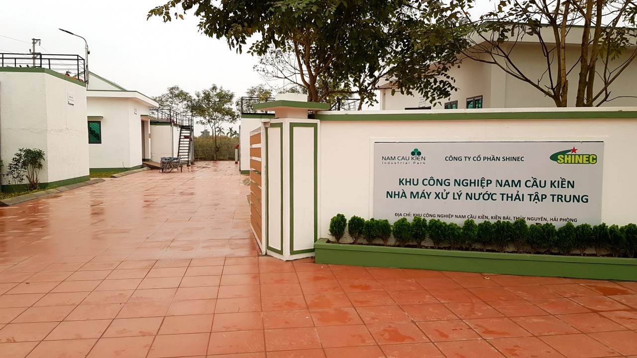 Trạm xử lý nước thải Khu công nghiệp Nam Cầu Kiền công suất 2000m³/ngđ