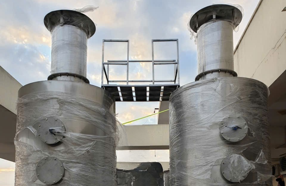 Lắp đặt hệ thống xử lý nước thải và khí thải tại Đại học Y dược Hải Phòng