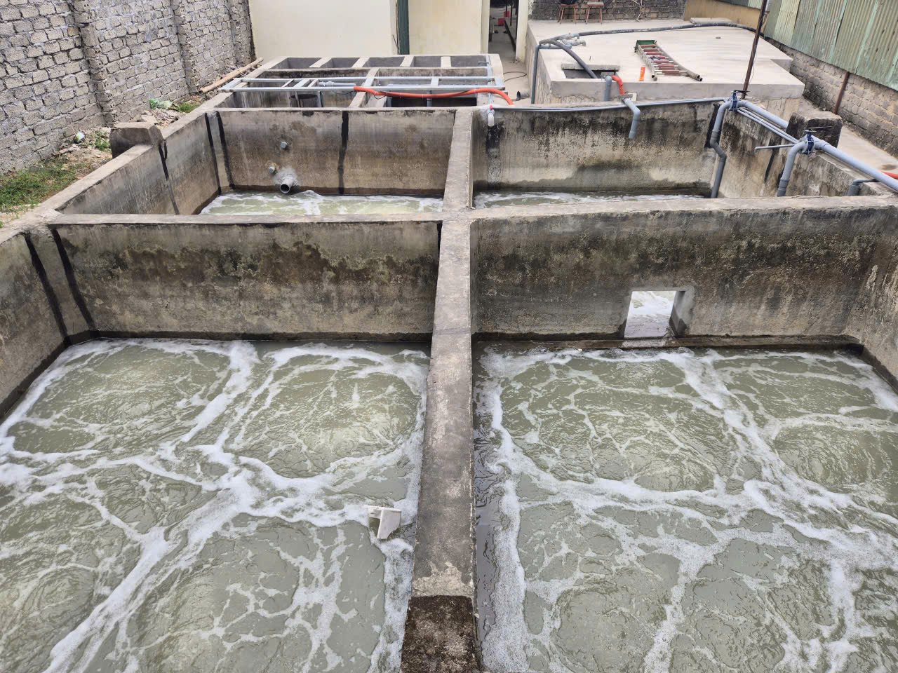 Cải tạo – Lắp đặt hệ thống xử lý nước thải sản xuất nông sản Công ty Cổ phần Á Châu